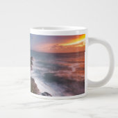 Rot des Vergnügens Jumbo-Tasse (Rechts)