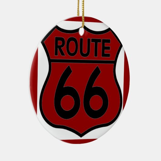 Rot des Weges 66 FERTIGEN ES besonders an! Keramikornament (Rechts)