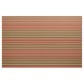 Rot, dunkelgrün, Tan und hellzykfarbene Linien Stoff (Yard (91,4 cm))