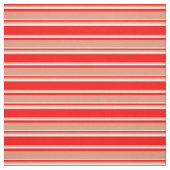 Rot, Dunkler Lachs und Beige Farbmuster Stoff (Muster)
