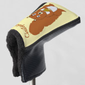Rot Eichhörnchen Design Golf Headcover (3/4 Vorderseite)