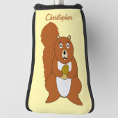 Rot Eichhörnchen Design Golf Headcover (Rotieren 90)