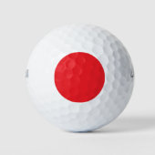 Rot, einfach rot golfball (Vorderseite)