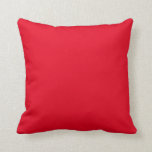 Rot einfache Solid-Farbe Kissen<br><div class="desc">Rotes,  einfaches,  rotes Farbkopf</div>