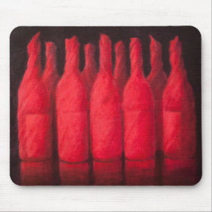 Rot eingewickelter Wein 2012 Mousepad