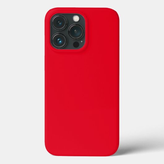 Rot elegant minimalistisch Case-Mate iPhone hülle (Rückseite)