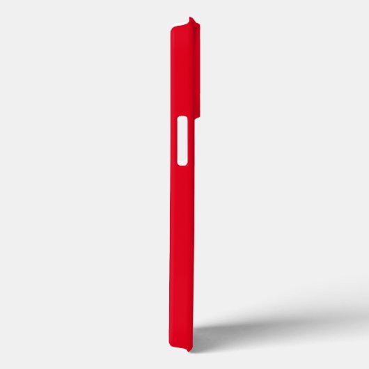 Rot elegant minimalistisch Case-Mate iPhone hülle (Rückseite / Rechts)