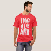 Rot Englands Ingaland T-Shirt (Vorne ganz)