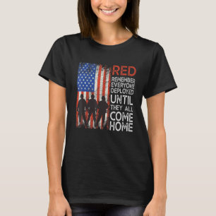 Rot erinnern sich alle, die am Freitag, den 20. T-Shirt