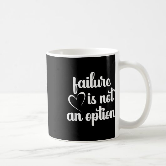 Rot - Fehler ist keine Option - Herzerkrankung Kaffeetasse (Rechts)