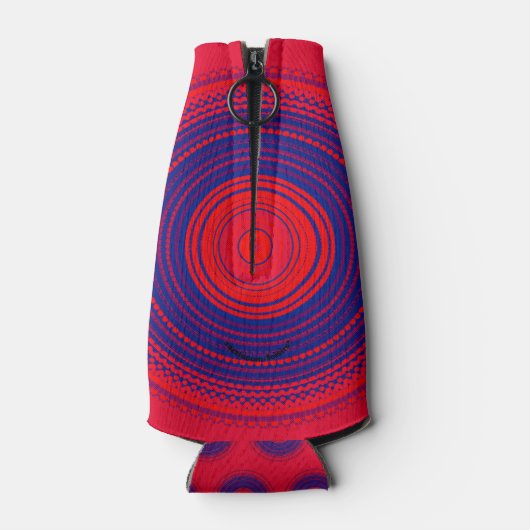 Rot Flaschenkühler (Rückseite)