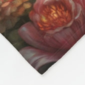 Rot Fleecedecke (Ecke)