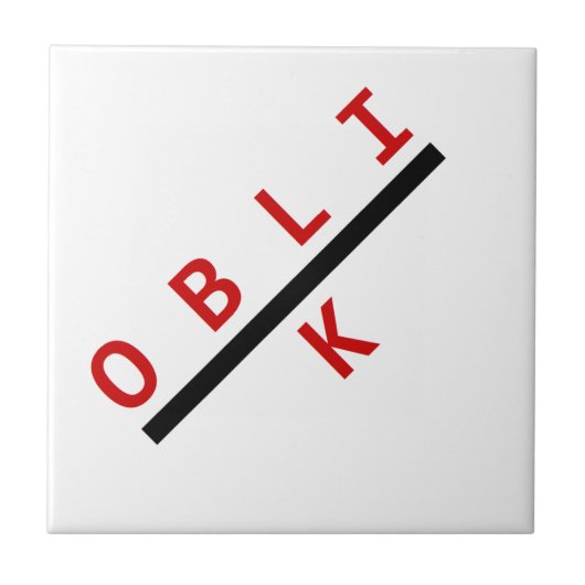 Rot Fliese (Vorderseite)