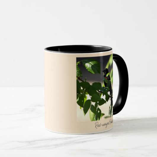 Rot-Flügel-Tasse Tasse (VorderseiteRechts)