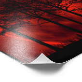 Rot... Fotodruck (Ecke)