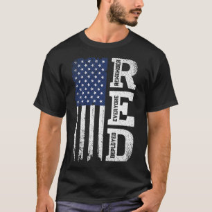 ROT Freitag, erinnern Sie sich an alle, die die US T-Shirt