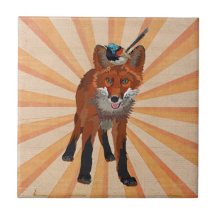 ROT FUCHS & ZAUNKÖNIG Fliese