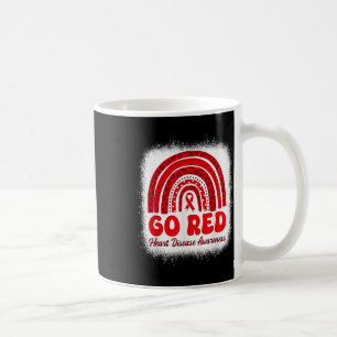 Rot für Frauen - Amerikanisches Bewusstsein für He Kaffeetasse