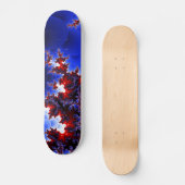 Rot gegen blaue Skateboards (Vorderseite)
