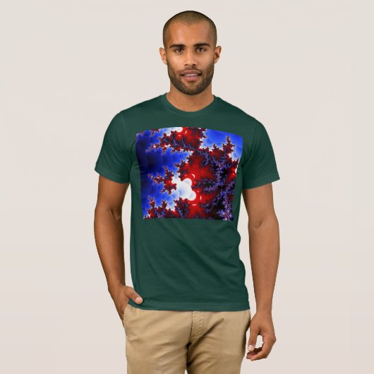 Rot gegen blaue T - Shirts (Vorne ganz)