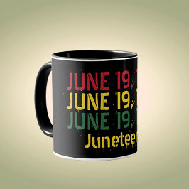 Rot Gelb am 19. Juni 1865 19 Juni Tasse
