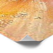 Rot-Gelb-Blau-Abstrakte Malerei Poster (Ecke)