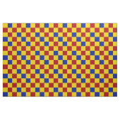 Rot Gelb Blau Kariertes Musterdesign Stoff (Fat Quarter (45,7 x 55,9 cm))
