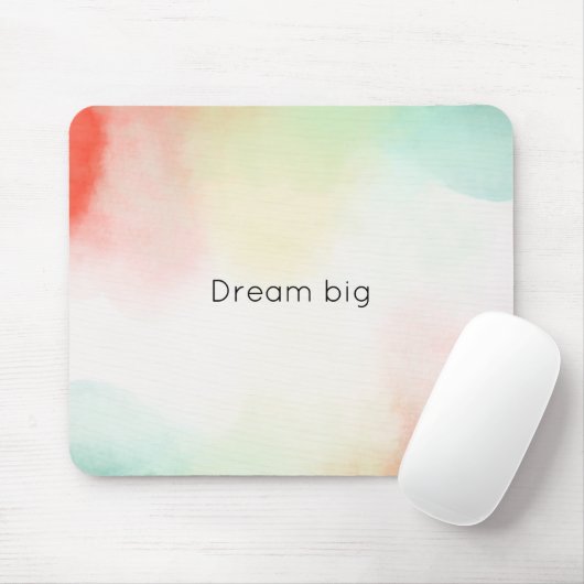 Rot-Gelb-Blüte-Gefärbte Krawatte Mousepad (Mit Mouse)