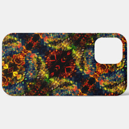 Rot-Gelb-Grün auf dunklem, Flower-Shredded-Papier? Case-Mate iPhone Hülle