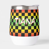 Rot-Gelb-grüne Rasta Ombre (Links)