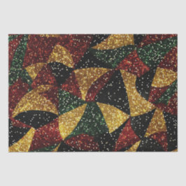 Rot-Gelb-grüne Wellen des festlichen Glitzer Seidenpapier