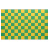 Rot-gelb-kariertes Stoffmuster Stoff (Fat Quarter (45,7 x 55,9 cm))