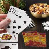 Rot-Gelb-Kräuterjäger Spielkarten (In Situ)