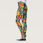 Rot-Gelb Leggings (Links)