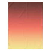 Rot gelb Ombre . Tischdecke (Vorderseite)