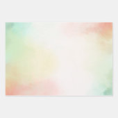 Rot-Gelb-Rose-Gefärbte Krawatte Geschenkpapier Set (Vorderseite 3)