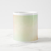 Rot-Gelb-Rose-Gefärbte Krawatte Jumbo-Tasse (Vorderseite)