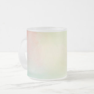 Rot-Gelb-Rose-Gefärbte Krawatte Mattglastasse