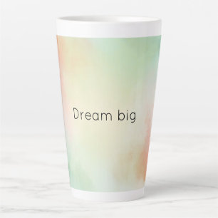 Rot-Gelb-Rose-Gefärbte Krawatte Milchtasse