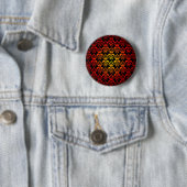 Rot, gelb und schwarz button (Beispiel)