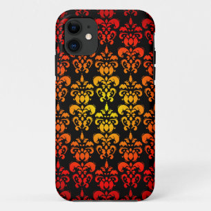 Rot, gelb und schwarz iPhone 11 hülle