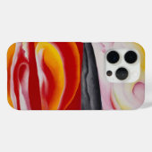 Rot, Gelb und Schwarz | Georgia O'Keeffe | Case-Mate iPhone Hülle (Rückseite (Horizontal))