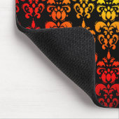 Rot, gelb und schwarz mousepad (Ecke)