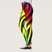 Rot-gelbe grüne Farbe Leggings (Links)