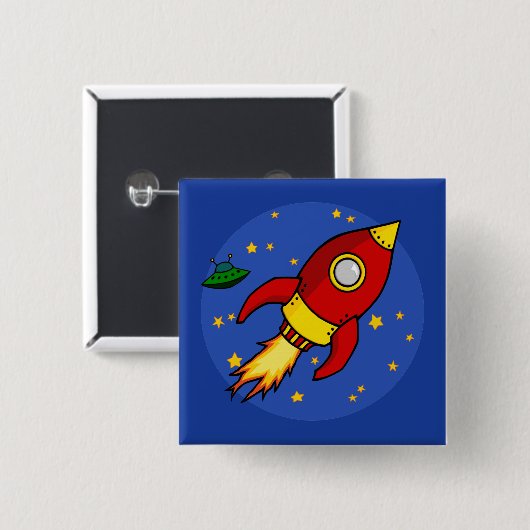 Rot-Gelbe Schaltfläche Button (Vorne & Hinten)