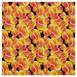 Rot-Gelbe Tennisbälle Stoff