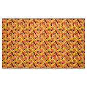 Rot-Gelbe Tennisbälle Stoff (Fat Quarter (45,7 x 55,9 cm))