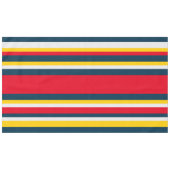 Rot-gelbe Uniform Streifen Tischdecke (Vorderseite (Horizontal))