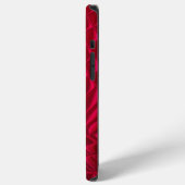 Rot gemustert iPhone hülle (Linke Seite)
