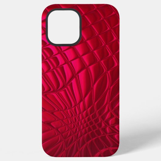 Rot gemustert iPhone hülle (Rückseite)